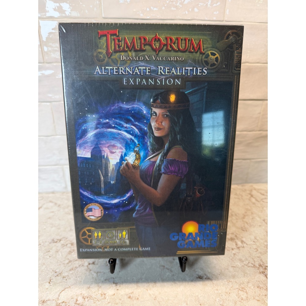 Temporum Alternate Realities Expansion Board Game Rio Grande Games New Sealed